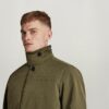 Vadderad trenchcoat med verktygsmaterial Vadderad trenchcoat med verktygsmaterial