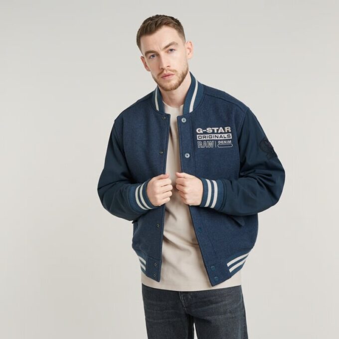 Varsity ullbomberjacka Varsity ullbomberjacka