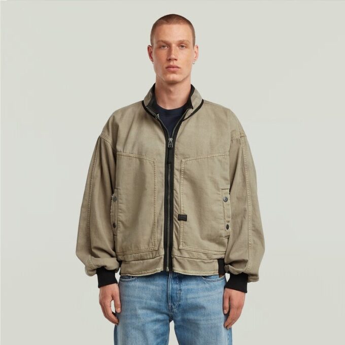 Överdimensionerad denimbomber Överdimensionerad denimbomber