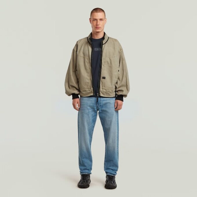 Överdimensionerad denimbomber Överdimensionerad denimbomber