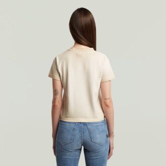 Överfärgad Micro Boxy Topp