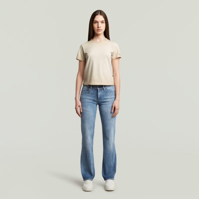Överfärgad Micro Boxy Topp Överfärgad Micro Boxy Topp
