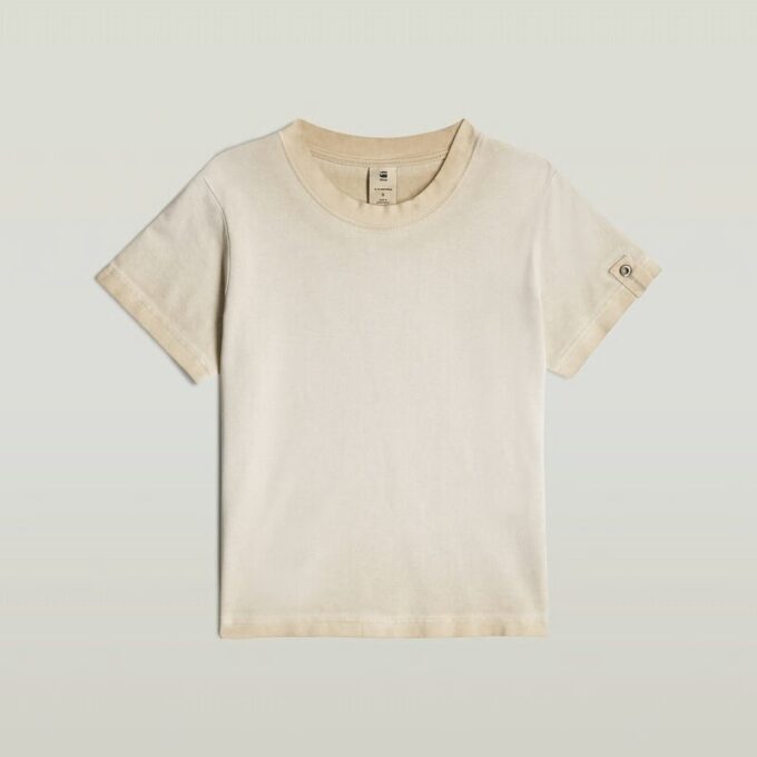 Överfärgad Micro Boxy Topp Överfärgad Micro Boxy Topp