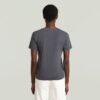 Överfärgad t-shirt med sömmar framtill Överfärgad t-shirt med sömmar framtill