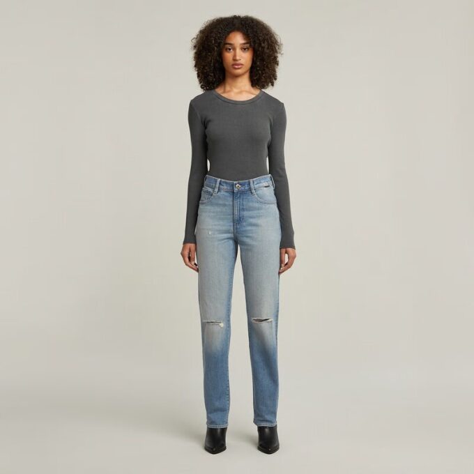 Viktoria Höga Raka Jeans Viktoria Höga Raka Jeans