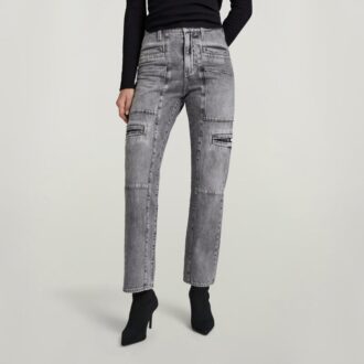 Viktoria Utility Höga Raka Jeans
