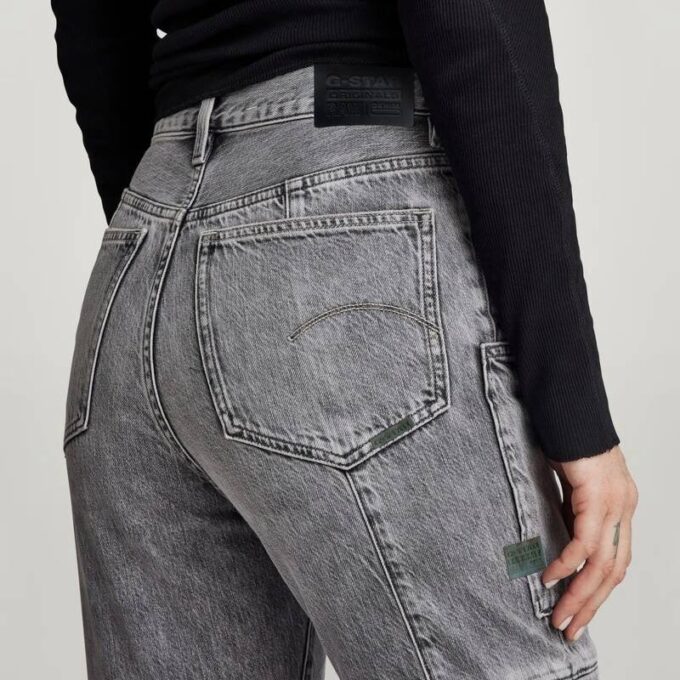 Viktoria Utility Höga Raka Jeans Viktoria Utility Höga Raka Jeans
