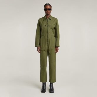 Vinterjumpsuit med flera dragkedjor
