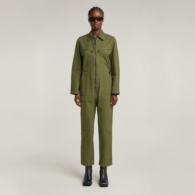 Vinterjumpsuit med flera dragkedjor Vinterjumpsuit med flera dragkedjor