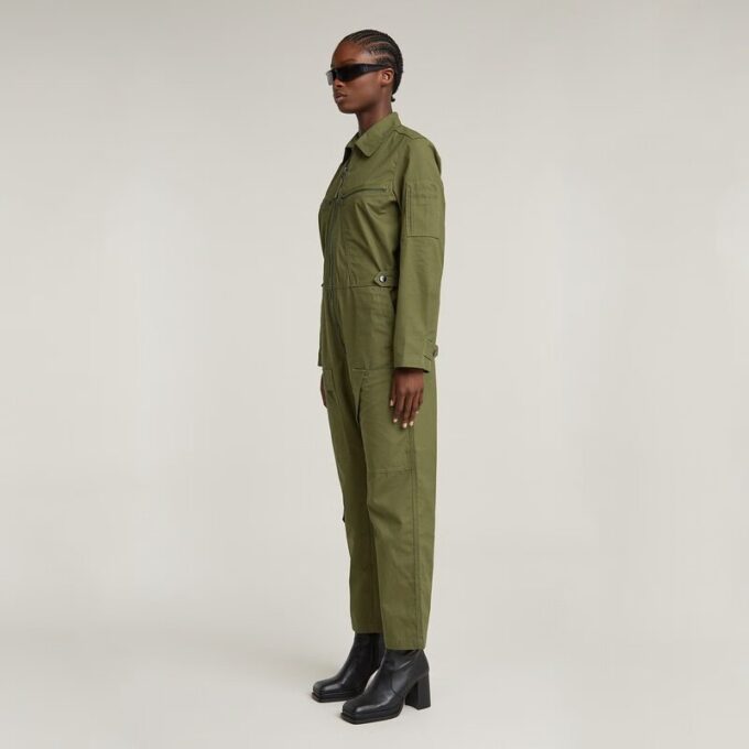 Vinterjumpsuit med flera dragkedjor Vinterjumpsuit med flera dragkedjor