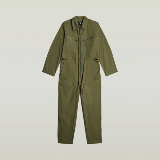 Vinterjumpsuit med flera dragkedjor Vinterjumpsuit med flera dragkedjor