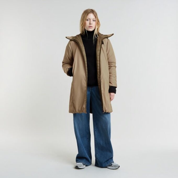 Vändbar parkas Vändbar parkas