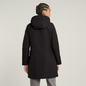 Vodan vadderad smal parkas med huva