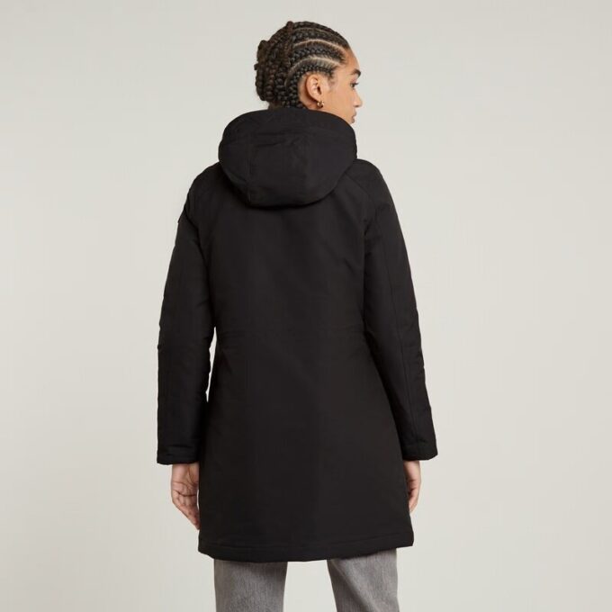 Vodan vadderad smal parkas med huva Vodan vadderad smal parkas med huva