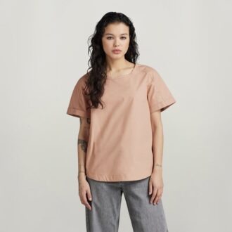 Vävd T-shirt