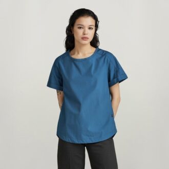 Vävd T-shirt