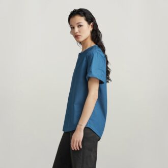 Vävd T-shirt