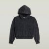 Washed A Line Script Hoodie Washed A Line Script Hoodie