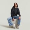 Washed A Line Script Hoodie Washed A Line Script Hoodie