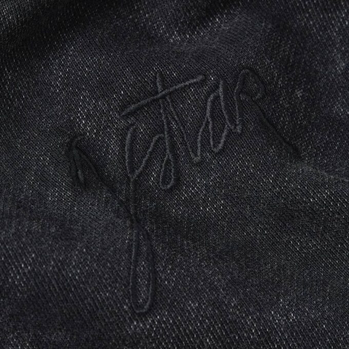 Washed A Line Script Hoodie Washed A Line Script Hoodie