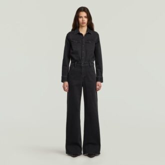 Western Jumpsuit med vida ben