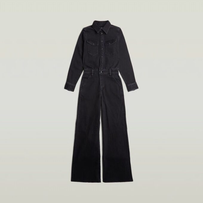 Western Jumpsuit med vida ben Western Jumpsuit med vida ben