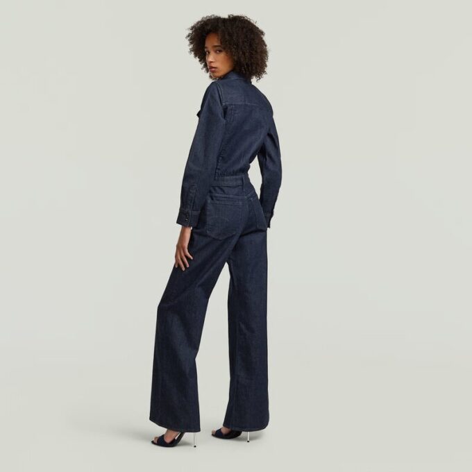 Western Jumpsuit med vida ben Western Jumpsuit med vida ben